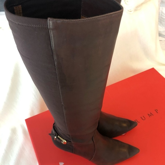 ‼️SOLD‼️ Ivanka Trump Izze Tall Dress Boot - Brown, 7.5 - Picture 8 of 16